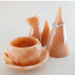 4 piece trinket set fox local artist